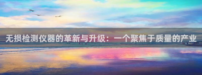 电子cq9网站：无损检测仪器的革新与升级：一个聚焦于质量的产