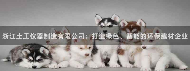 cq9电子软件下载：浙江土工仪器制造有限公司：打造绿色、智能