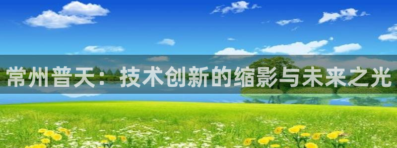 电子游戏cq9传奇电子：常州普天：技术创新的缩影与未来之光