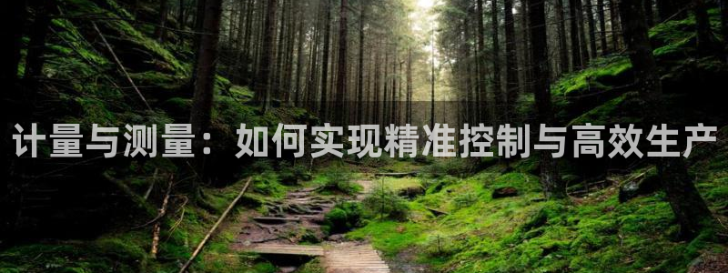cq9传奇电子宙斯大奖：计量与测量：如何实现精准控制与高效生