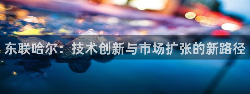 cq9电子游戏规律：东联哈尔：技术创新与市场扩张的新路径